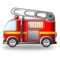 Fire Engine emoji on Samsung